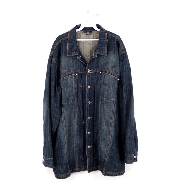 Vintage 90s Marithe Francois Girbaud Jean Jacket - Picture 1 of 9